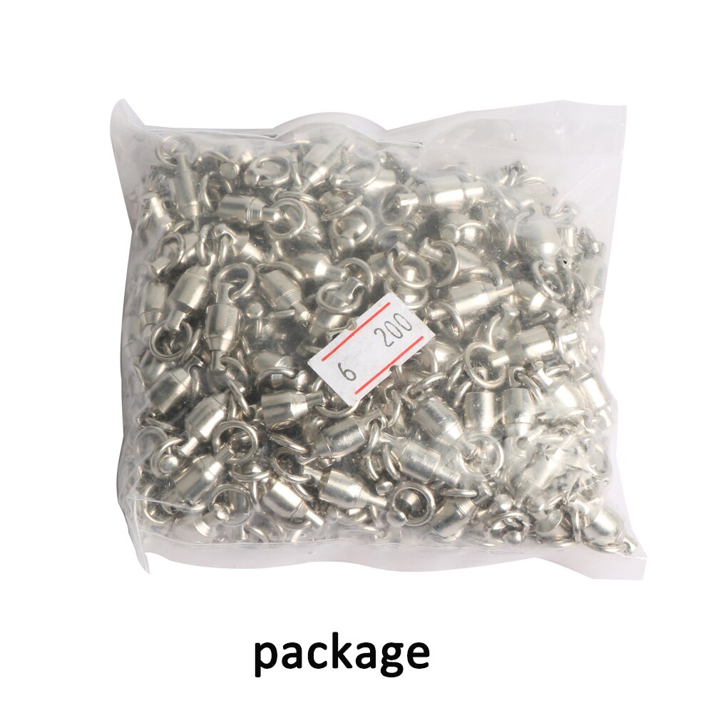 Ball Bearing Swivel 200pcs/pack