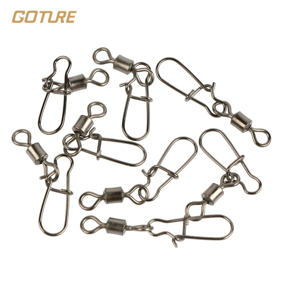 GOTURE Swivel with Snap 200pcs/pack – TheBaitBoy