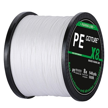 Goture X8 Braided Fishing Line 546 yards/500 meters