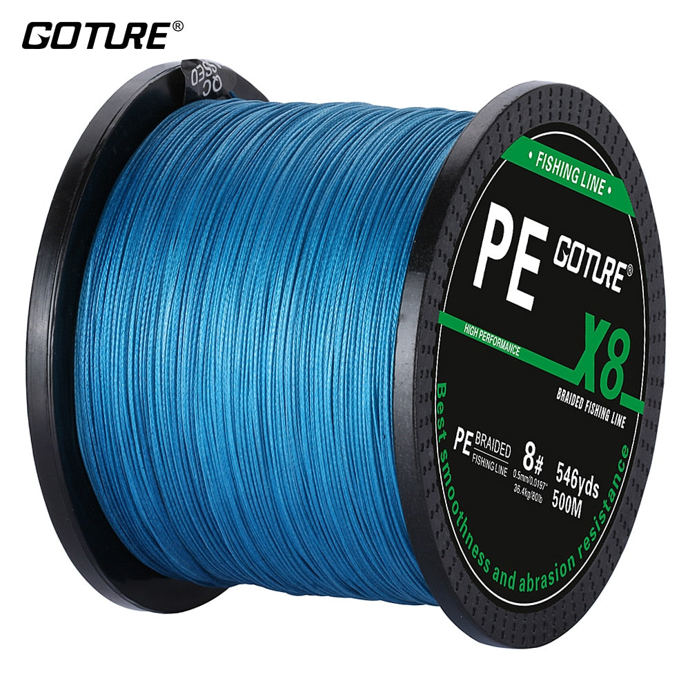 Fly/X4/X8/X12/X16 PE Braided/Nylon/Fluorocarbon/Mono Fishing Line - China  Polyester Thread and Polyester Yarn price