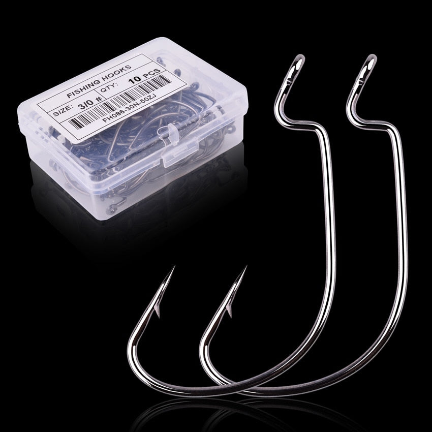 Wide Gape Hook 10 pcs/pack