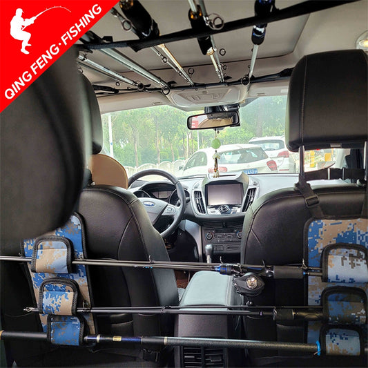 Car Seat Fishing Rod Rack